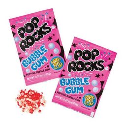 Pop Rocks Bubble Gum Popping Candy 0.33oz (9.5g)