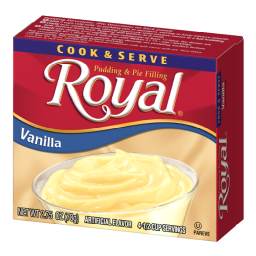 Royal Cook and Serve Vanilla Pudding 2.75oz (78g)