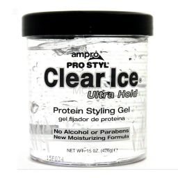 Ampro Clear Ice Styling Gel 15oz (426g)