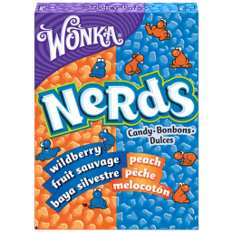 Wonka Nerds Peach and Wild Berry 46.7gr