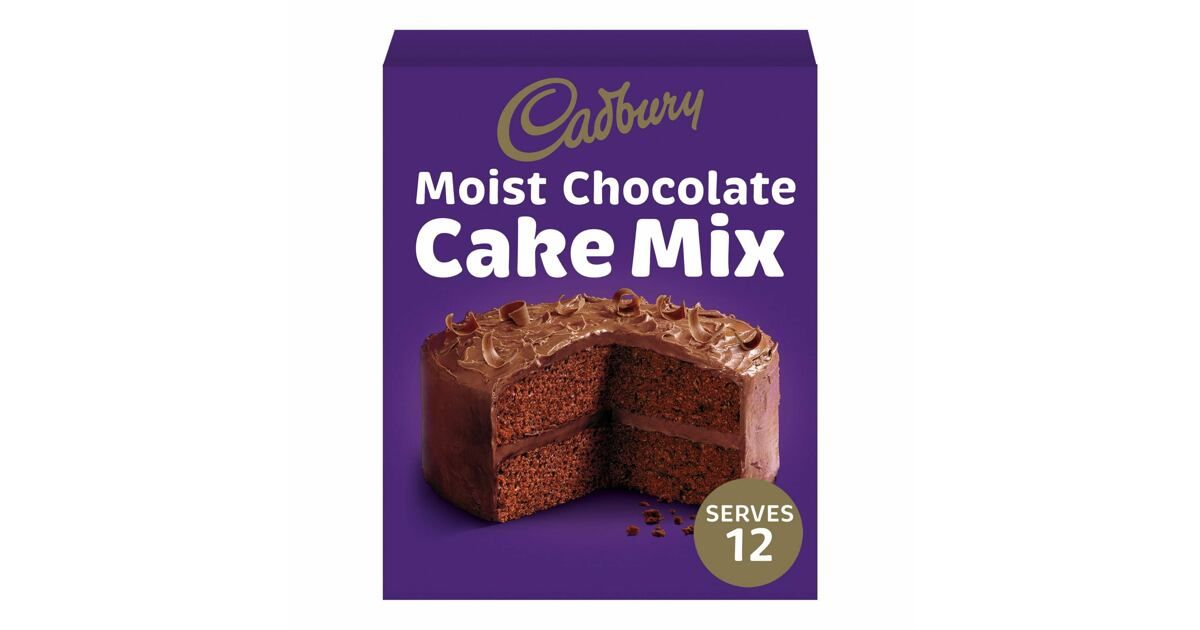 Antilliaanse Toko Cadbury Moist Chocolate Cake Mix 400g