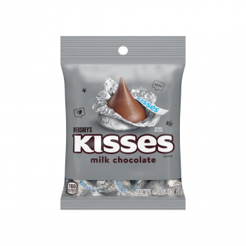 Hershey's Milk Chocolate Kisses Peg Bag 4.84oz (137g)