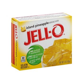 Jello Island Pineapple 3oz (85g)