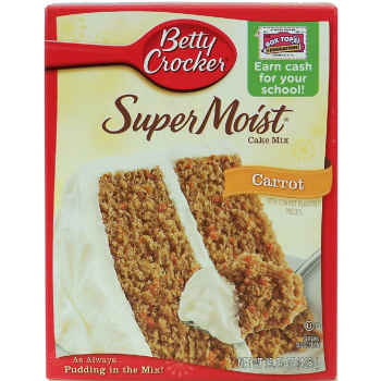 Betty Crocker Super Moist Carrot Cake Mix 15.25oz (432g)