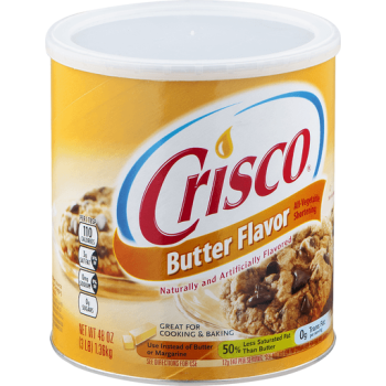 Crisco Butter Flavor All-Vegetable Shortening 48oz (1.36kg)