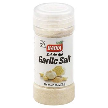 Badia Garlic Salt 4.5oz (127.6g)