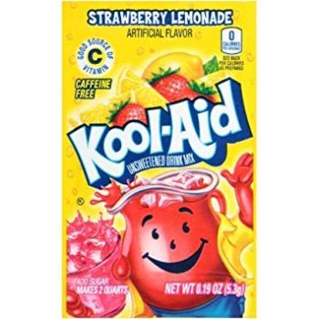 Kool-Aid Strawberry Lemonade Zakje 0.14oz (3.9g)