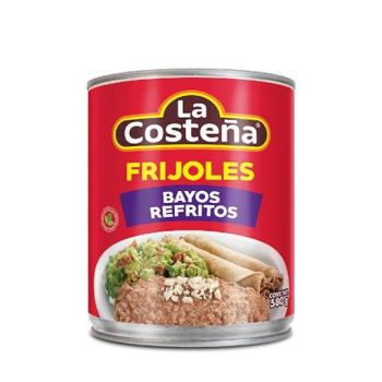 LA COSTEÑA FRIJOLES BAYOS REFRITOS 20.45oz (580g)