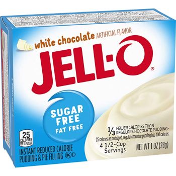 Jello Pudding Sugar Free White Chocolate 1oz (28g)