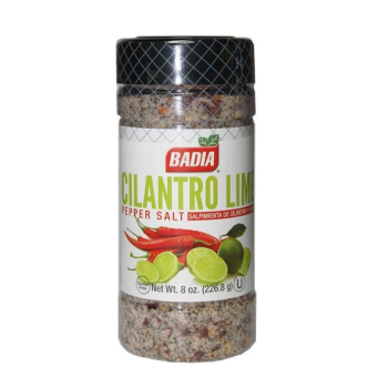 Badia Cilantro Lime Pepper Salt 8oz (226.8g)