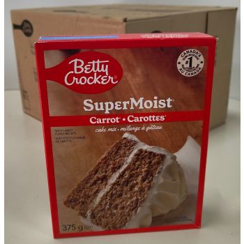 Betty Crocker Super Moist Carrot Cake Mix 12 X 15.25oz (375g)