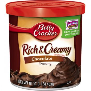 Betty Crocker Frosting Rich & Creamy Chocolate 16oz (453g)