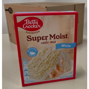 Betty Crocker Super Moist White Cake Mix 12 X 14.25oz (403g)