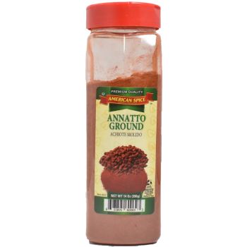 American Spice annatto Ground achiote molido 14oz (396g) DATUM