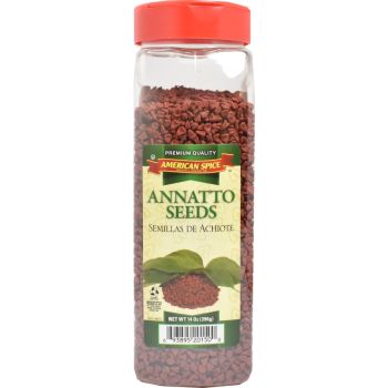American Spice Annatto Seeds Semillas de Achiote 14oz (396g) DATUM