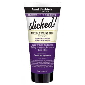 Aunt Jackie's Grapeseed Slicked Flixible Styling Glue 4oz (114g)