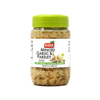 Badia Minced Garlic & Parsley 8oz (226.7g)