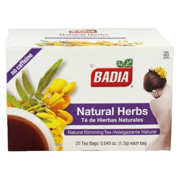 Badia Natural Herbs Tea - 25stuks