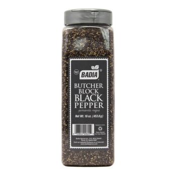 Badia Butcher Block Black Pepper 16oz (453,6g)