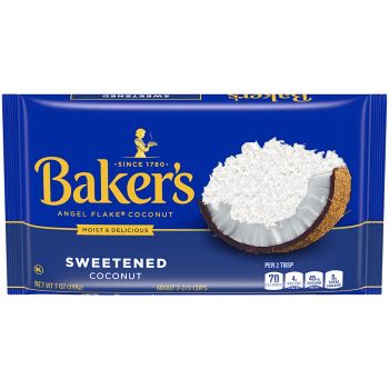 Bakers Angel Flake Coconut 7oz (198g)