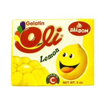 Baldom Oli gelatin lemon 85g