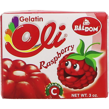 Baldom Oli Gelatin Raspberry 85g