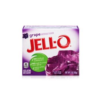 Jello Gelatin Grape Powder 85gr 