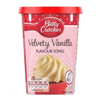 Betty Crocker Velvety Vanilla Flavour Icing 14oz (400g)