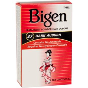 Bigen Permanent Powder Hair Color #37 Dark Auburn 6g