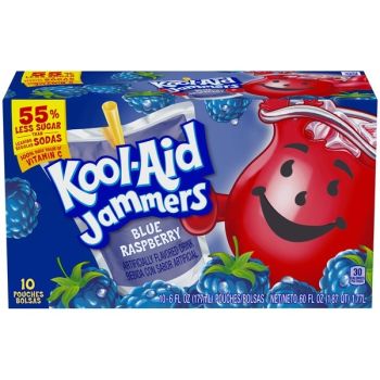 Kool-Aid Jammers Blue Raspberry 10stuks 