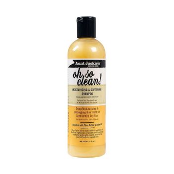 Aunt Jackie's Oh So Clean Moisturizing & Softening Shampoo 12oz (355ml)