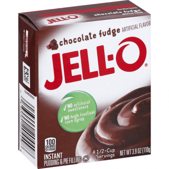 Jello chocolate fudge 3.9oz (110g)
