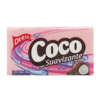 Jabon Coco con Suavizante 7oz (200g)