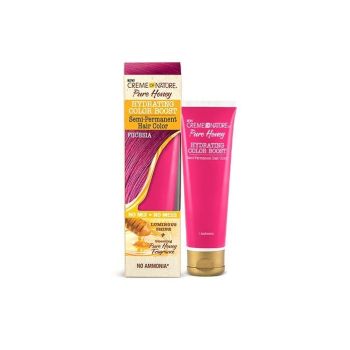 Creme of Nature Pure Honey Hydrating Color Boost Fuchsia 3oz (89ml)