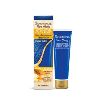 Creme of Nature Pure Honey Hydrating Color Boost Indigo Blue 3oz (89ml)