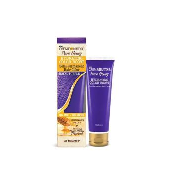 Creme of Nature Pure Honey Hydrating Color Boost Royal Purple 3oz (89ml)