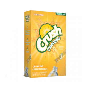 Crush Pineapple singles to go 0.45oz (12.8g)