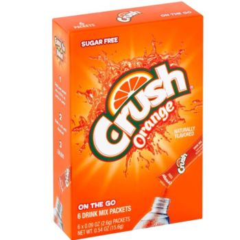 Crush Orange singles to go 0.54oz (15.6g)