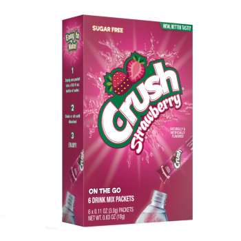 Crush Strawberry singles to go 0.50oz (14.1g)