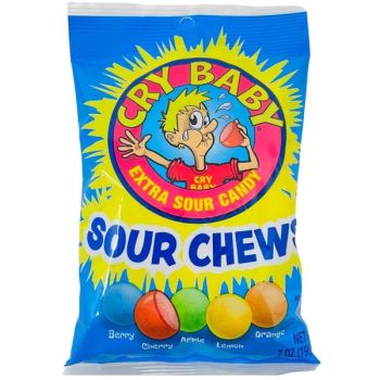 Cry Baby Sour Chews 7oz (198g)