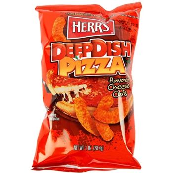 Herr's DeepDish Pizza Cheese Curls 7oz. (198g)