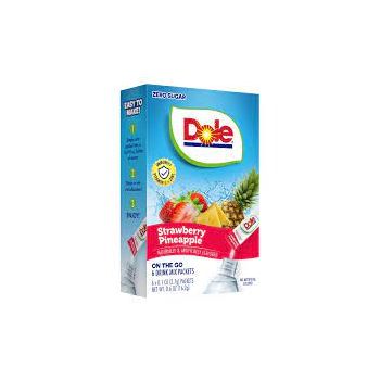 Dole Singles On The Go - Zero sugar - Strawberry Pineapple 16.2g