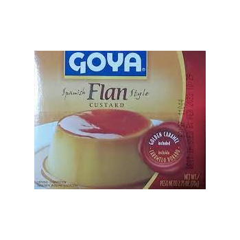Goya spanish Flan style Custard 5.5oz (156g)