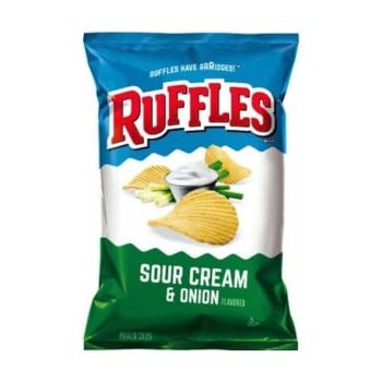 Ruffles Sour Cream & Onion 6.5oz (184g)