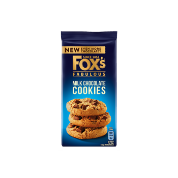 Fox's Fabulous Milk Chocolate Cookies (180g)