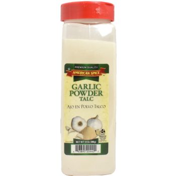 American Spice Garlic Powder Talc Ajo en Polvo Talco 14oz (386g)