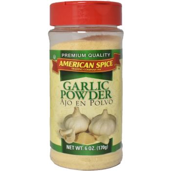 American spice garlic powder ajo en polvo 6oz (170g)