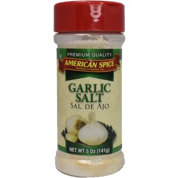 American Spice Garlic Salt 5oz (141) DATUM