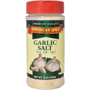 American Spice Garlic Salt Sal de Ajo 15oz (425g)