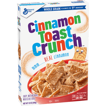 General Mills Cinnamon Toast Crunch 12oz (340g) DATUM